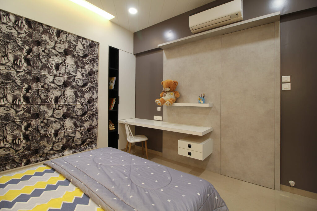 Functional Children's Bedroom Blends Contemporary Design