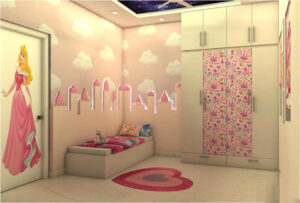 Disney Princess-Themed Bedroom Design