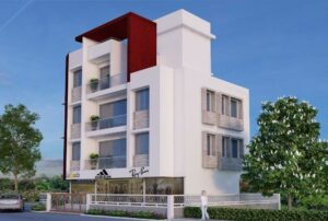 Modern Four-Storey Mixed-Use Building Design