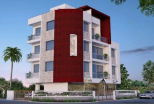 Modern Four-Storey Mixed-Use Building Design