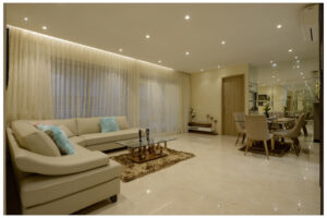 Modern Living and Dining Area with an Open-Concept Design