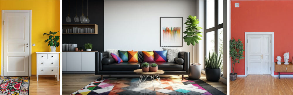 Use Pops of Colours