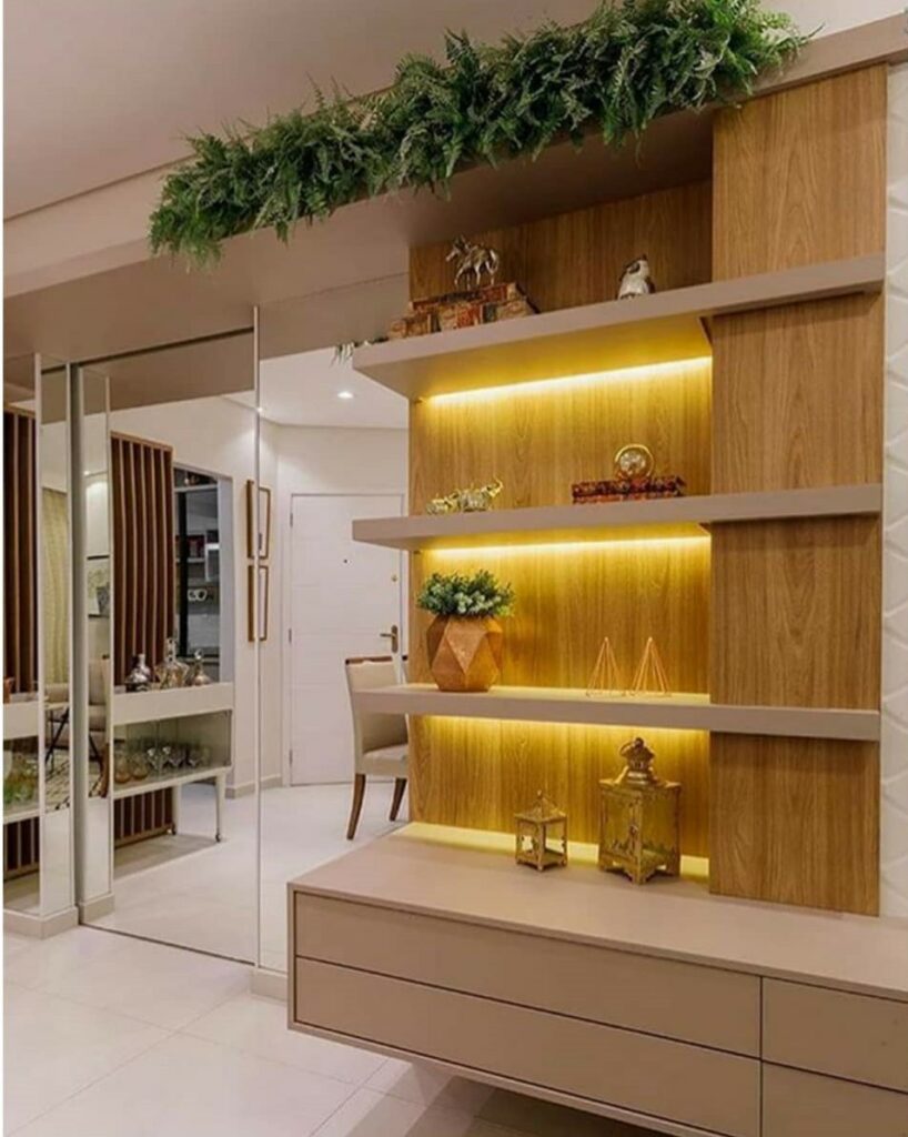 Stylish and Modern Open Shelving Unit