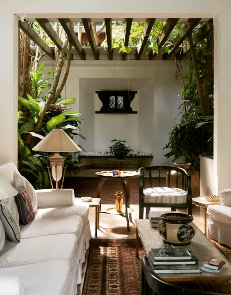 Indoor-Outdoor Seating Area