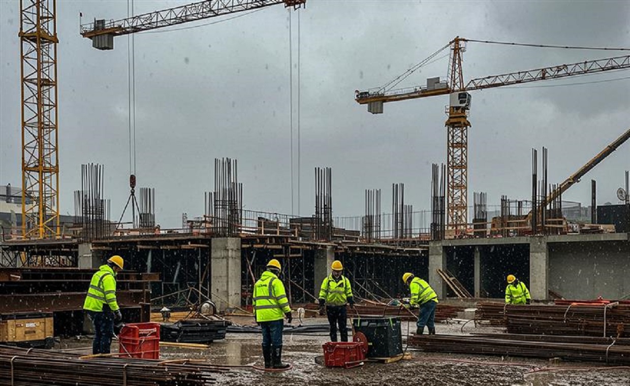 Monsoon Concreting Precautions