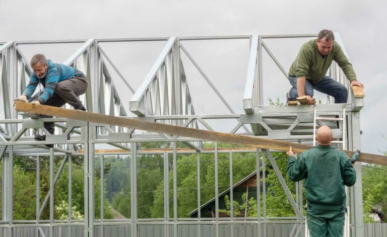 Steel Framed House