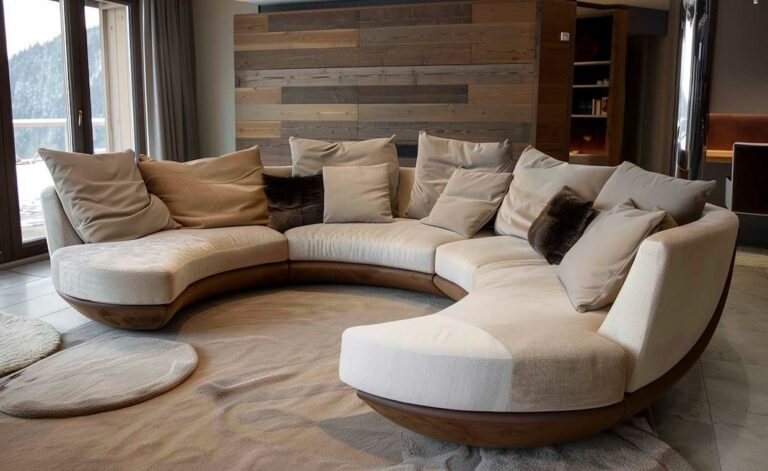 U-Shaped Sofa Design