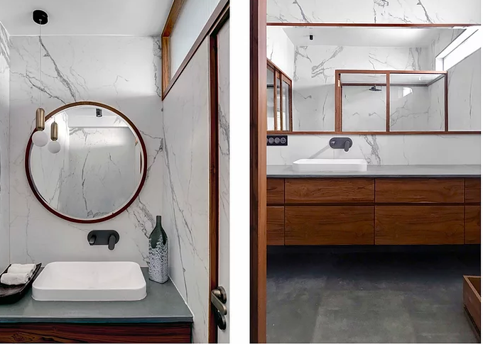 Contemporary and Sophisticated Bathroom Interior