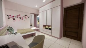 Modern Bedroom Design Exudes a Soft and Elegant