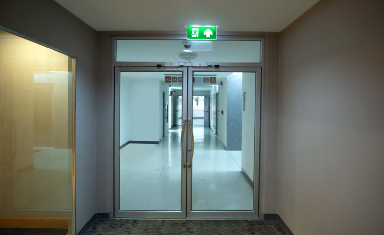 Modern Fire Rated Glass Doors