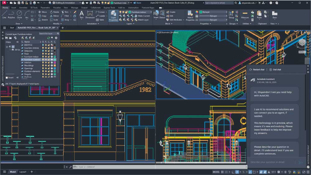 AutoCAD Construction Drawing Software
