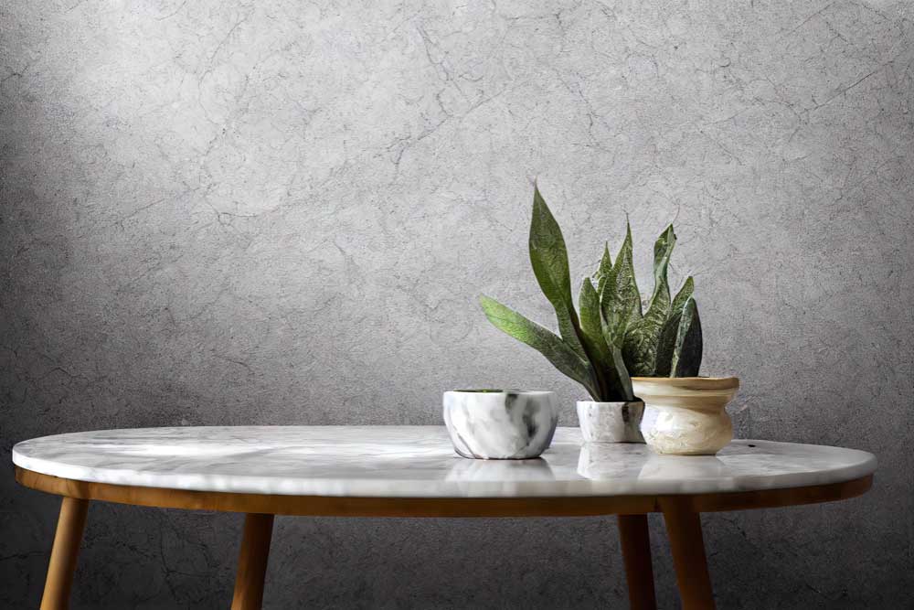 Marble Coffee Table in Luxury Home