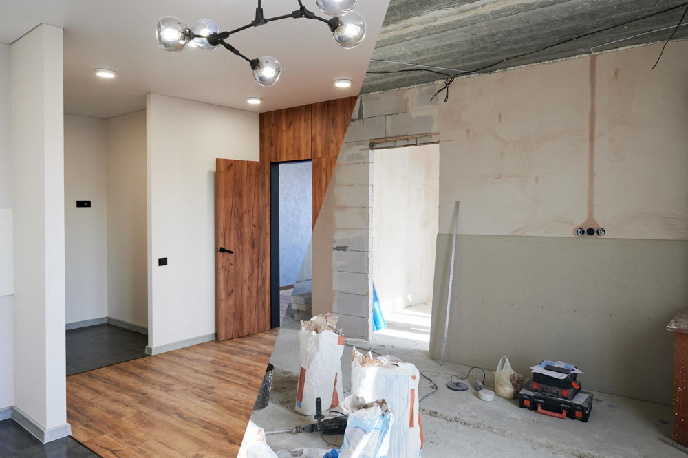 Renovation of the Entryway