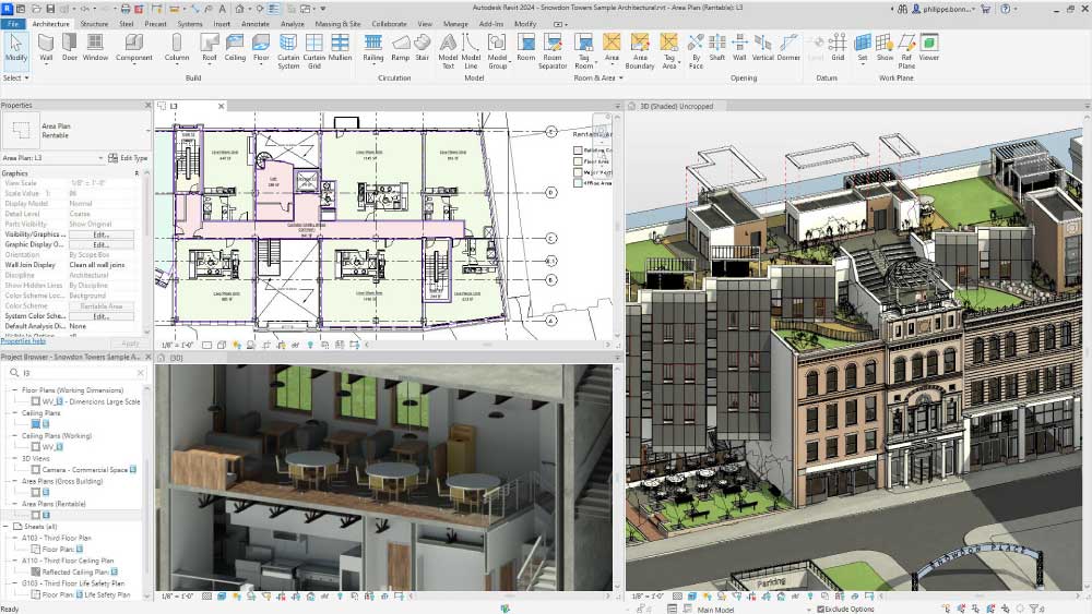 Revit Construction Drawing Software