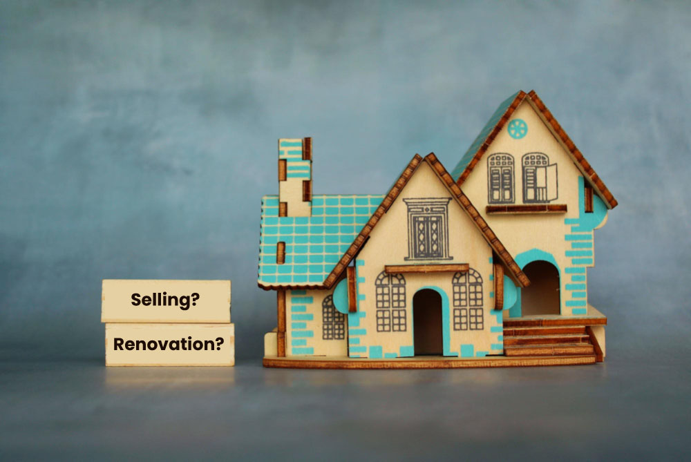 Whether to Sell or Renovate Inherited House Whether to Sell or Renovate Inherited House