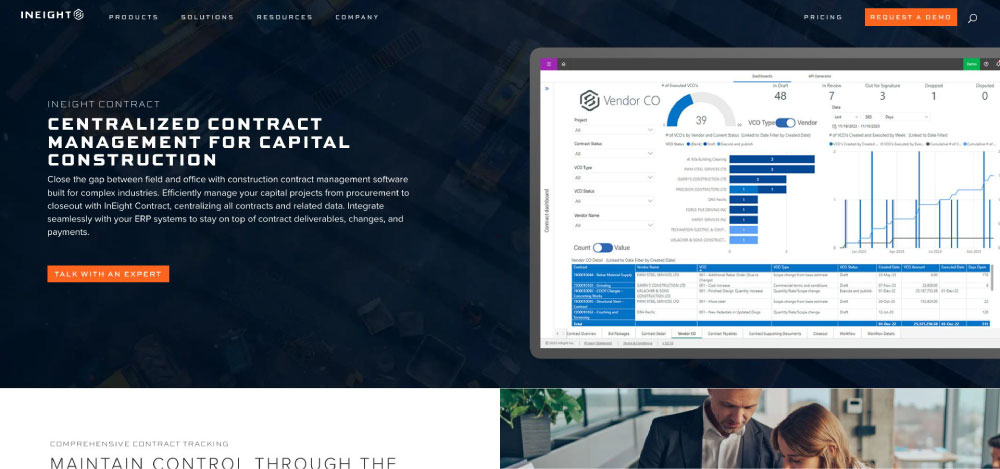InEight Contract Enterprise Change-Order and Cost Dashboard InEight Contract Enterprise Change-Order and Cost Dashboard