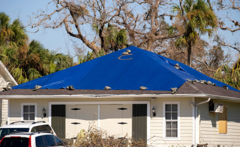 Emergency Roof Tarping Service