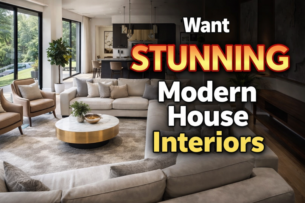 Want STUNNING Modern House Interiors? Watch This!