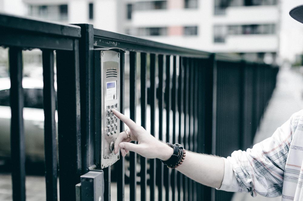 Automated Sliding Entry Gate