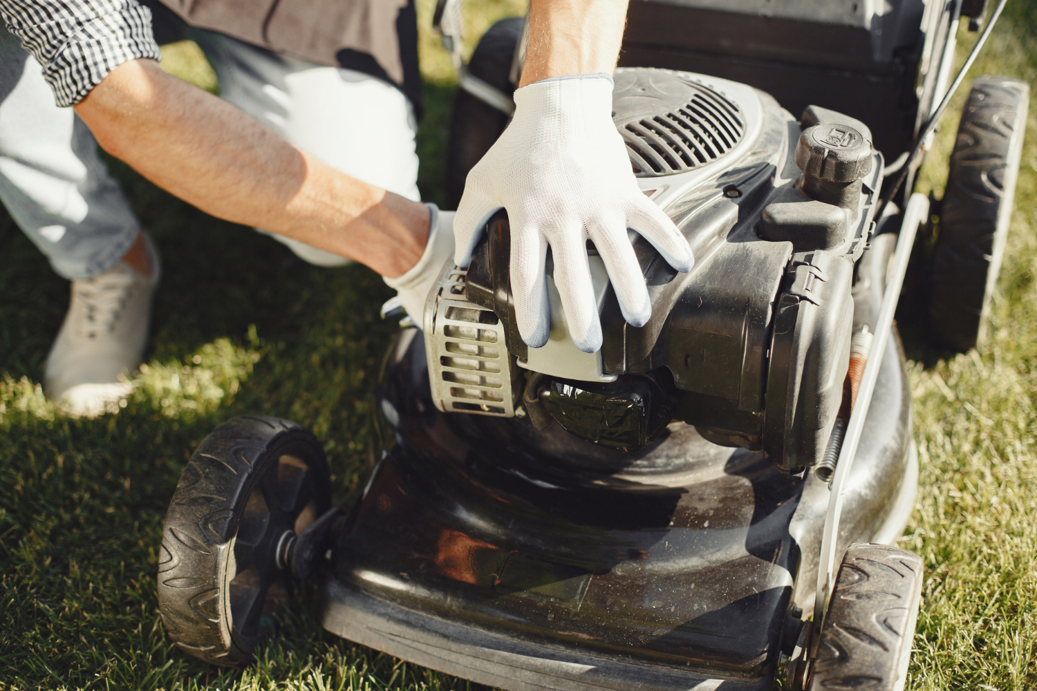 Keep Mower Blades Sharp