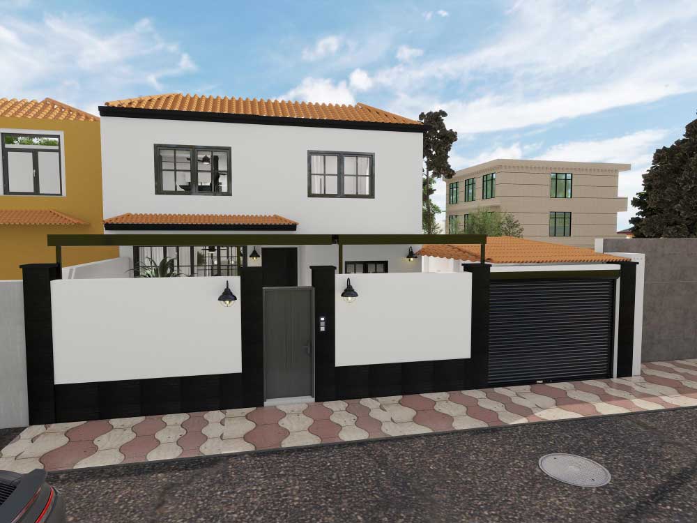 Sliding Main Gate Design for Bungalows