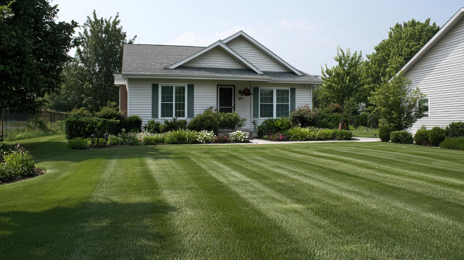 Change of Mowing Pattern