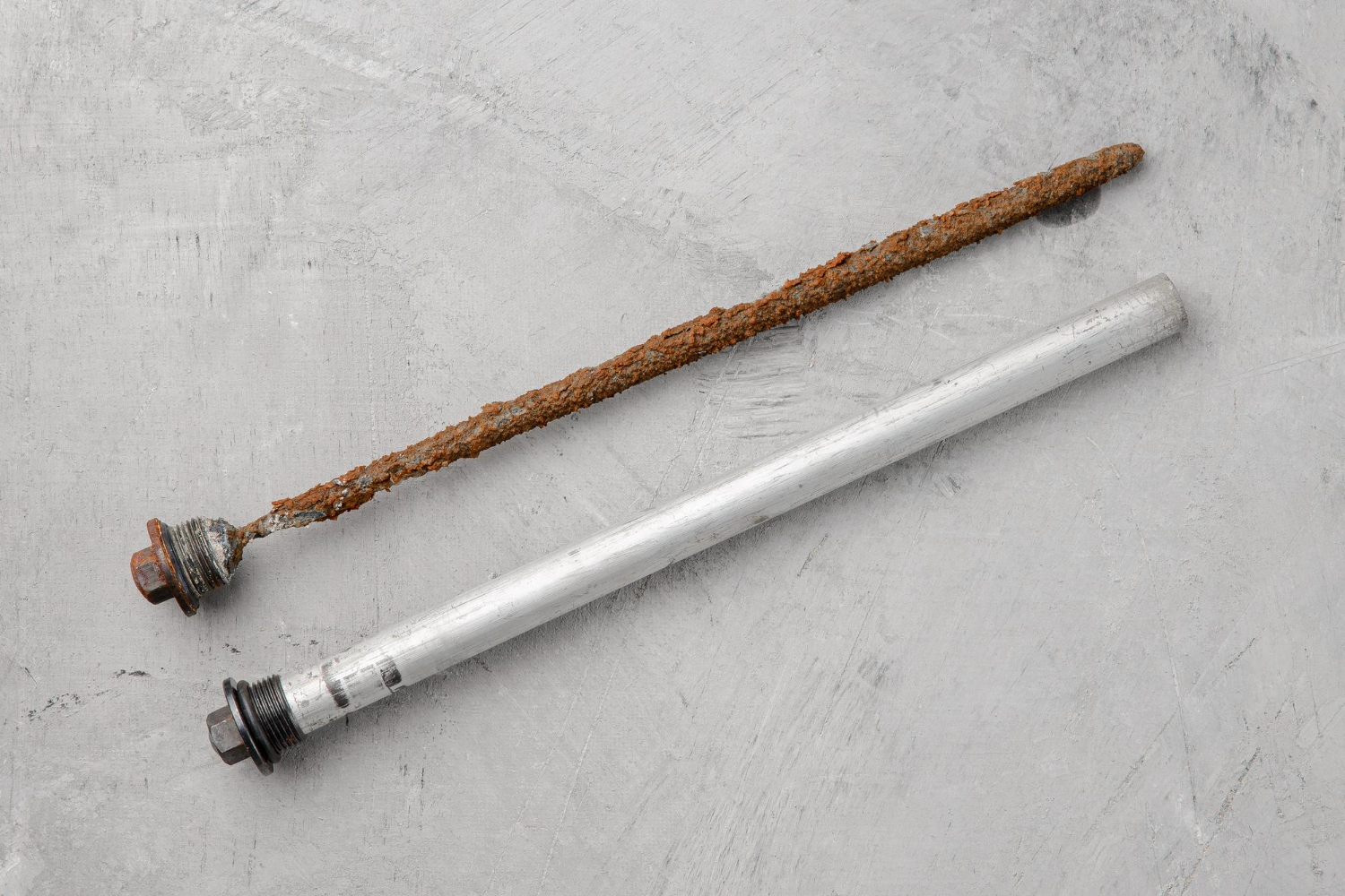 Changing Corroded Anode from Water Heater