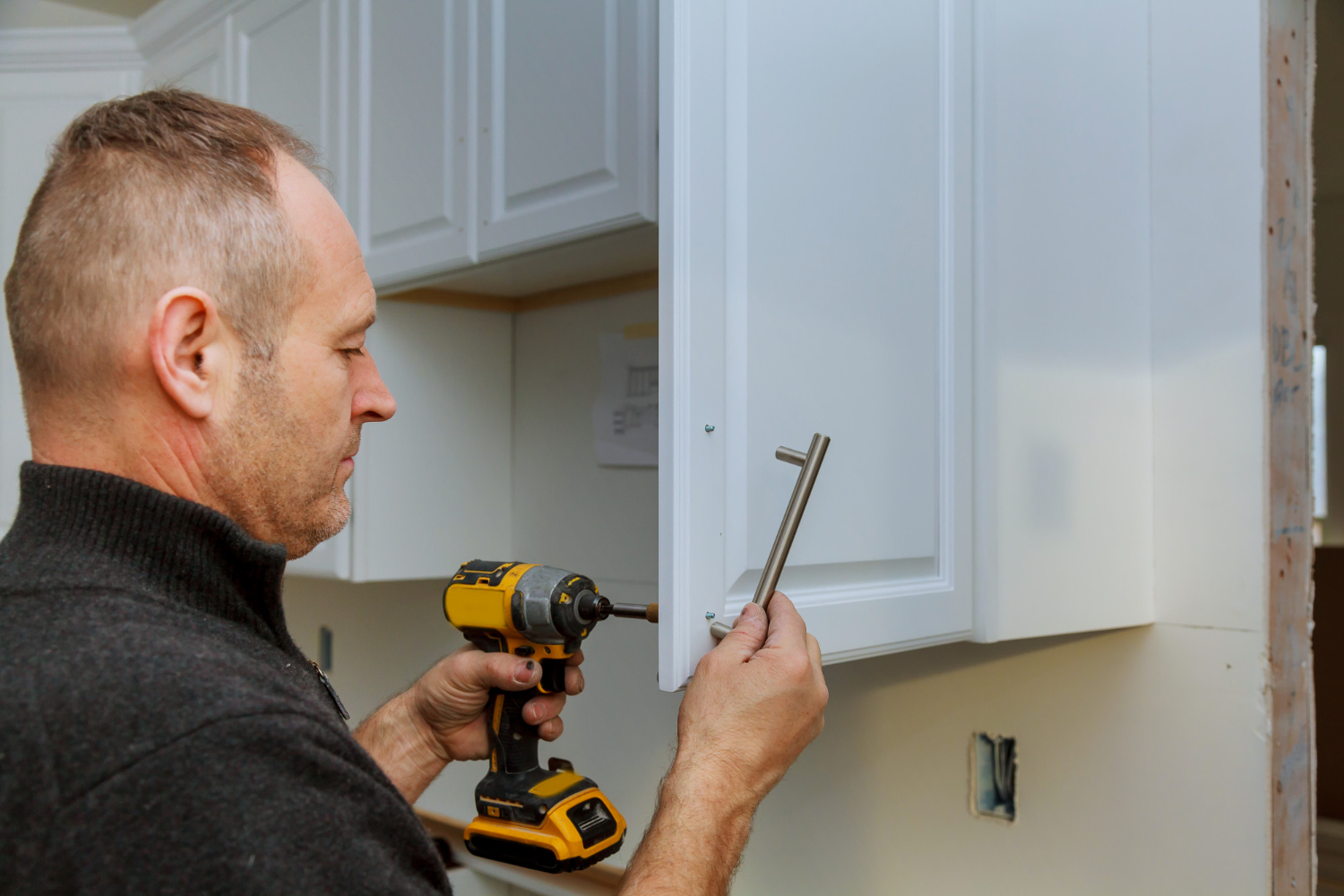 Resurfaced Kitchen Cabinets