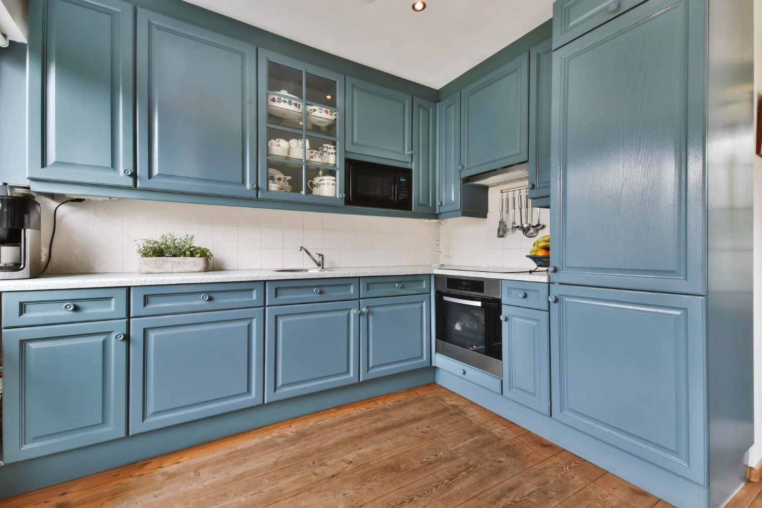Upgraded Kitchen Cabinets with New Styling